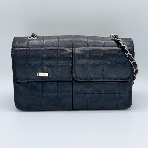 Chanel Lambskin Reissue Chocolate Bar Flap Black - Picture 11 of 14